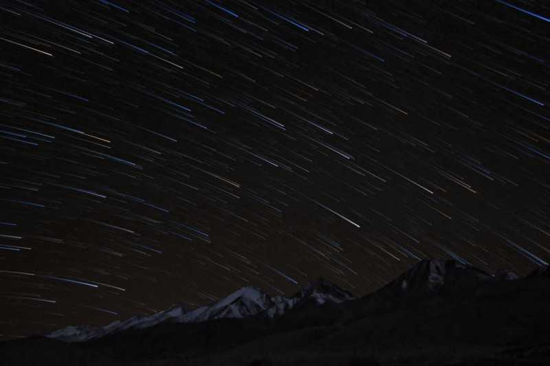 stargazing at pangong tso