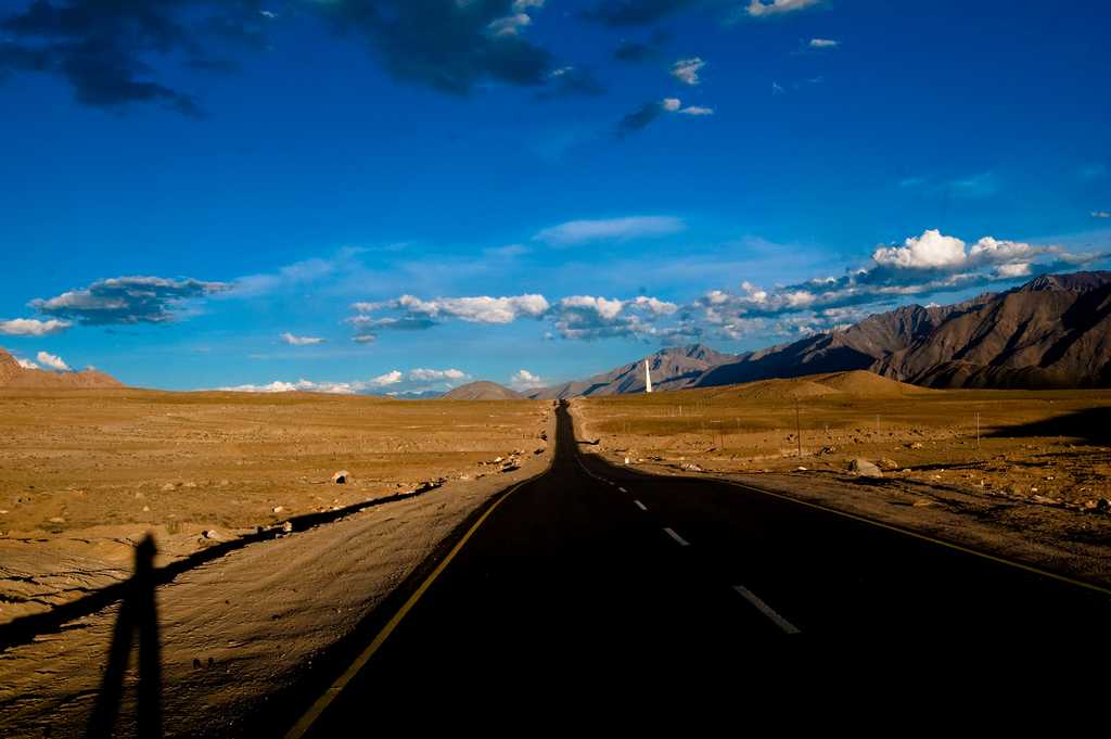 This road from Kargil to Leh