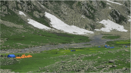 Satsar Lake Camp-Site