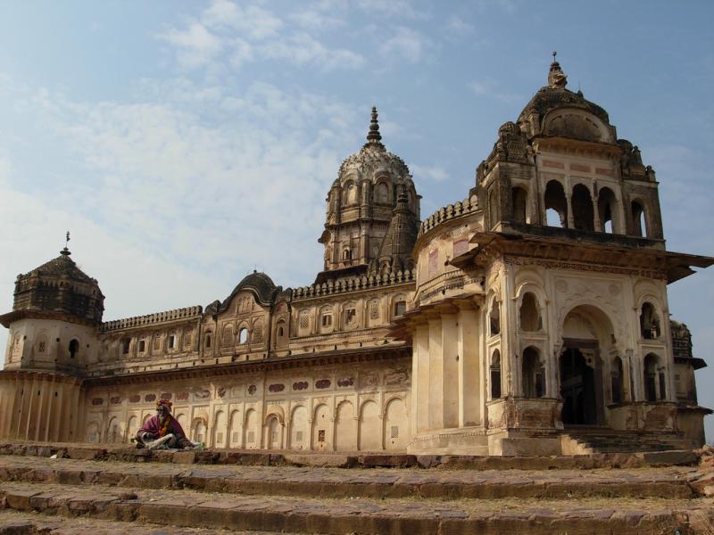 Lakshmi Temple, Orchha, Destinations for November in India