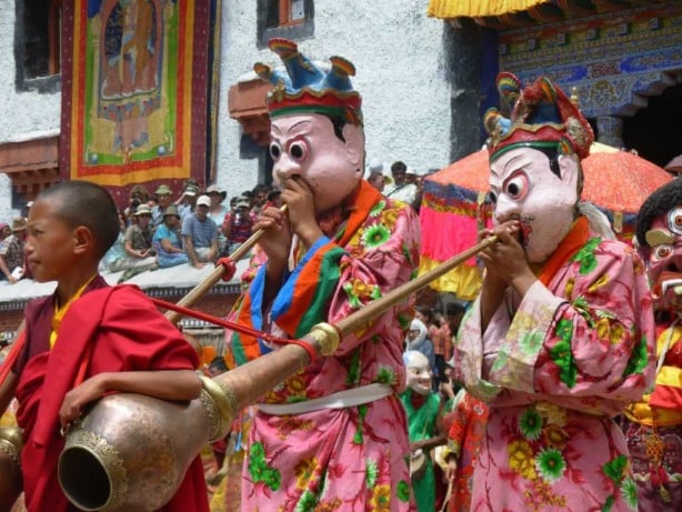 Festival Parade at the Hemis Monastery 