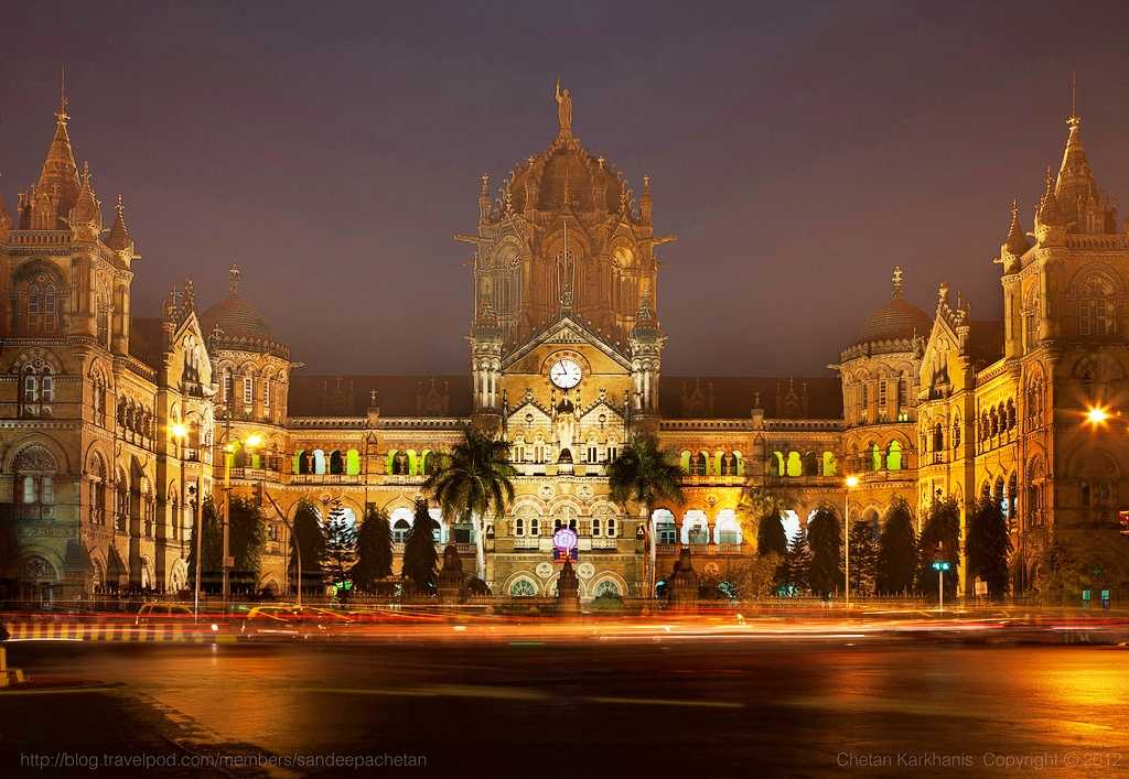 Chhatrapati Shivaji Terminus, Mumbai, world heritage sites in india