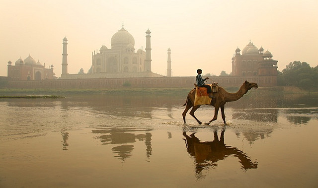 One of the Seven Wonders of the World: Taj Mahal (Source)
