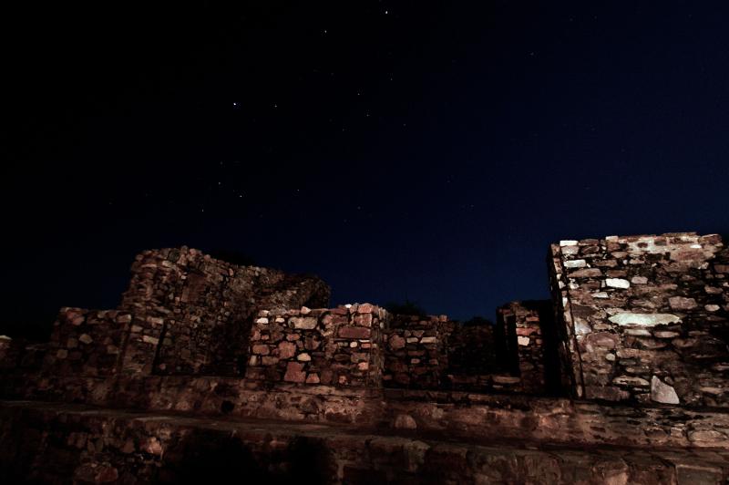 Bhangarh Fort at night, bhangarh fort haunted stories