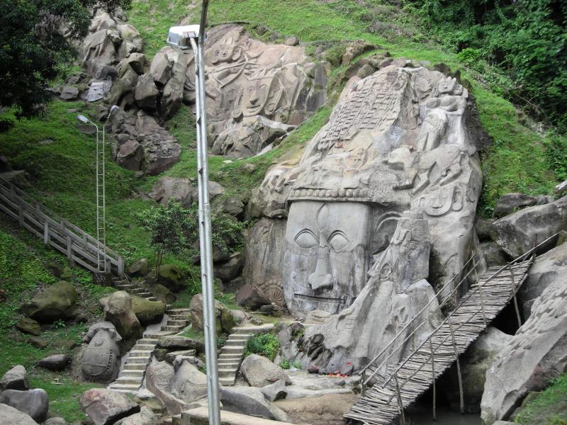 Sculptures at Unakoti, Tripura_Holidify