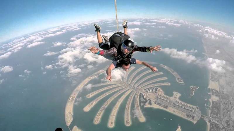 SKYDIVE AT THE PALM Dubai