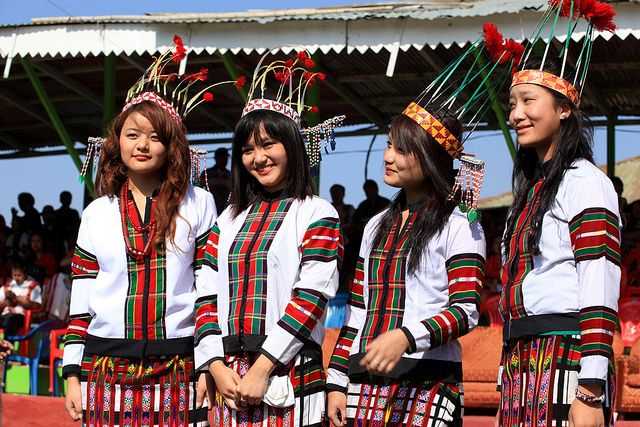 Mizo Dancers Mizoram State Get Ready Editorial Stock Photo - Stock Image |  Shutterstock Editorial