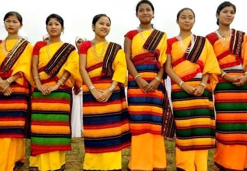 Traditional Kachari Dress | Bodo Fashion