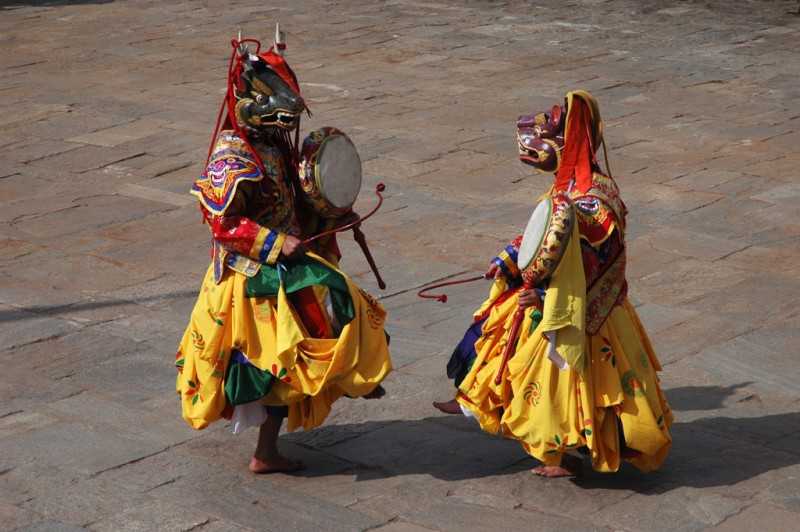 Drametse Ngacham, Dances in Bhutan
