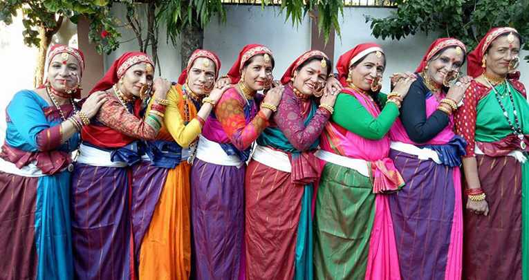 How to wear Bhotiya dress? ||Joshimath Uttarakhand|| Rashmi Panwar - YouTube