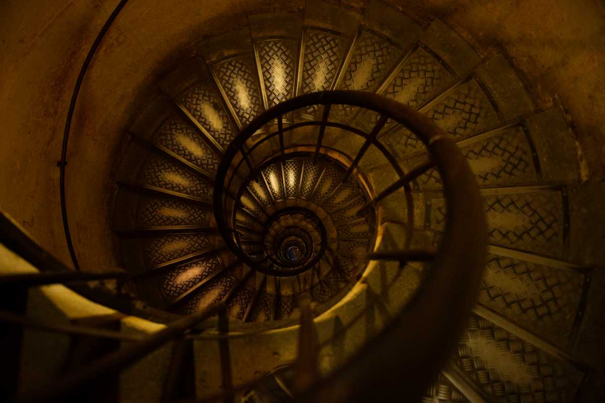 Stairway to the Observation Deck, Arc de Triomphe