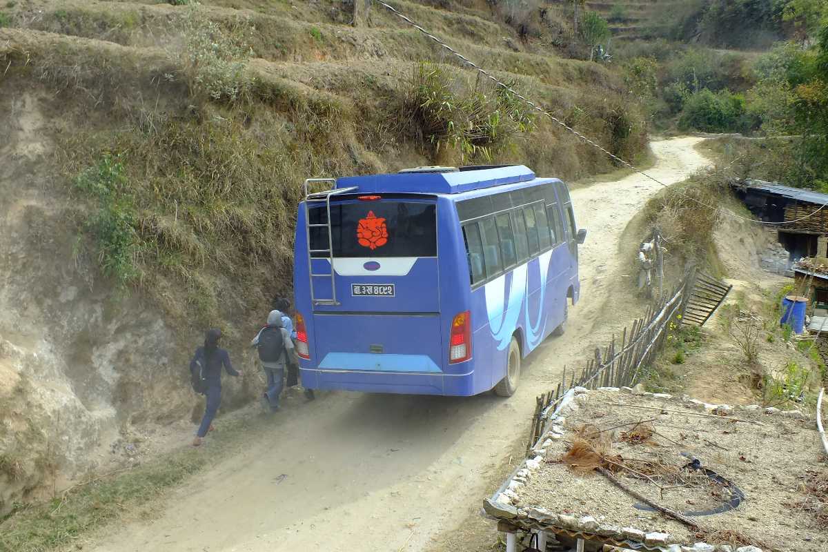 kathmandu to nagarkot tourist bus