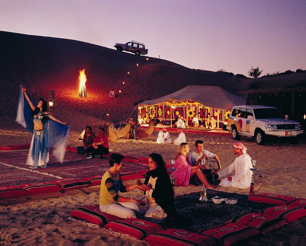 Camp away at the desert safari in Sharjah!