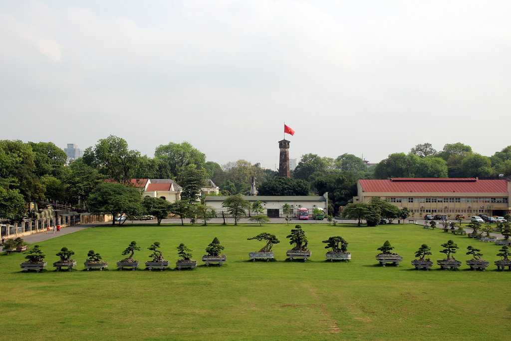 Flag Tower at Imperial Citadel of Thang Long