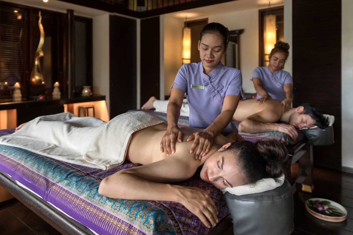 Thai Massage at Eforea spa, Hilton, Phuket