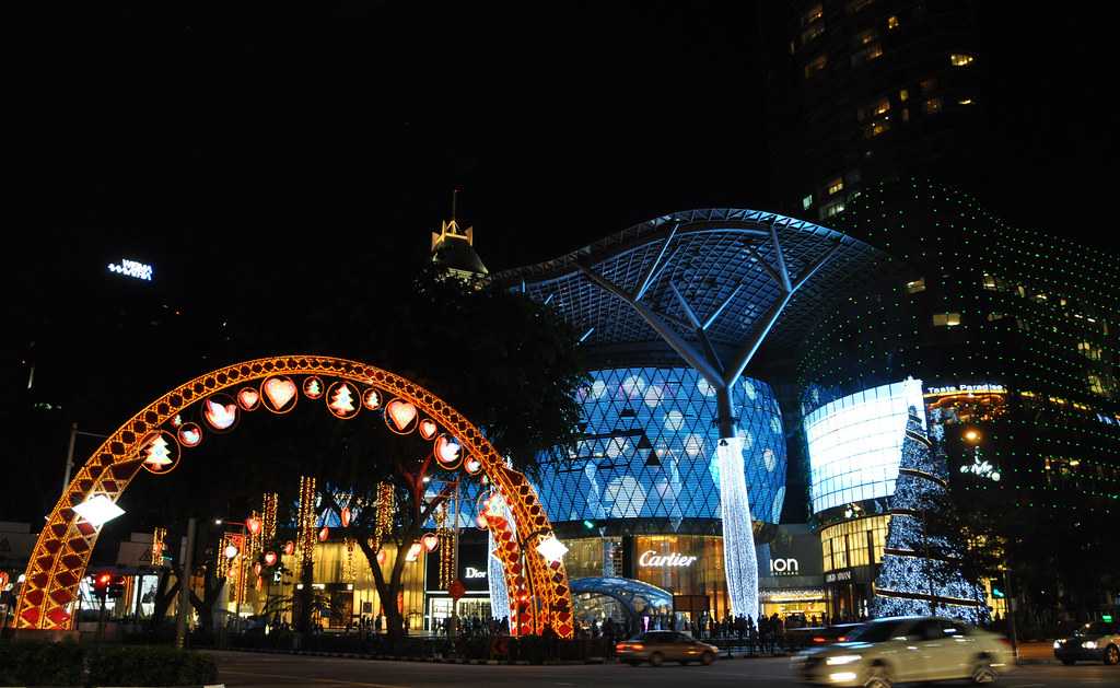 Orchard Road is a highly popular boulevard and landscape of Singapore. 