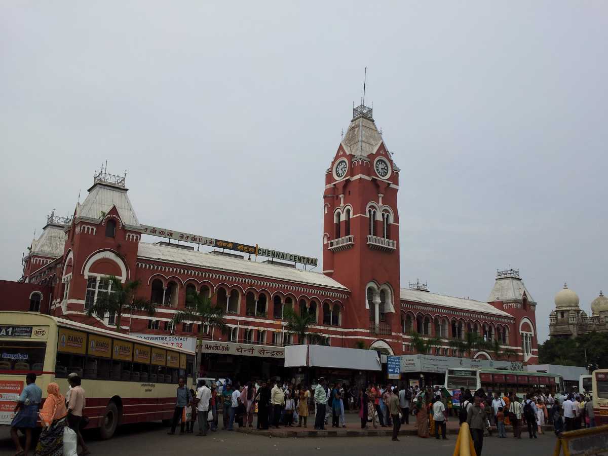 Chennai Central Railway Station, Chennai or Madras Tamilnadu