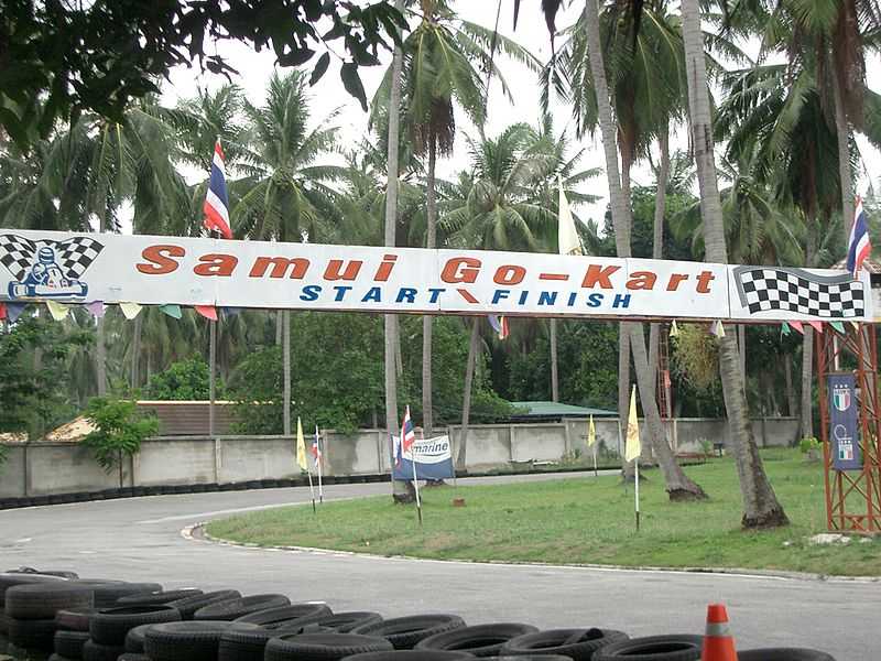 Samui Go-Kart, Family Places in Koh Samui