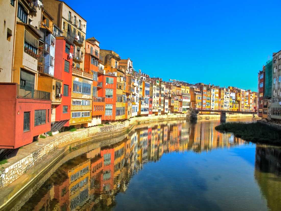 The Onyar River in Girona