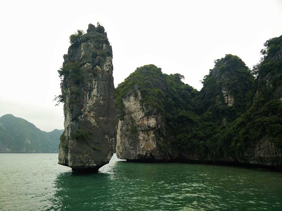 Island Cliff, One of the more Dangerous Islands of Halong Bay