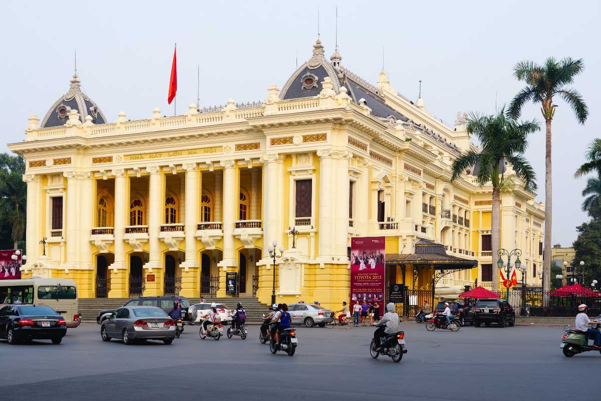 Hanoi Opera House, French Architecture in Vietnam