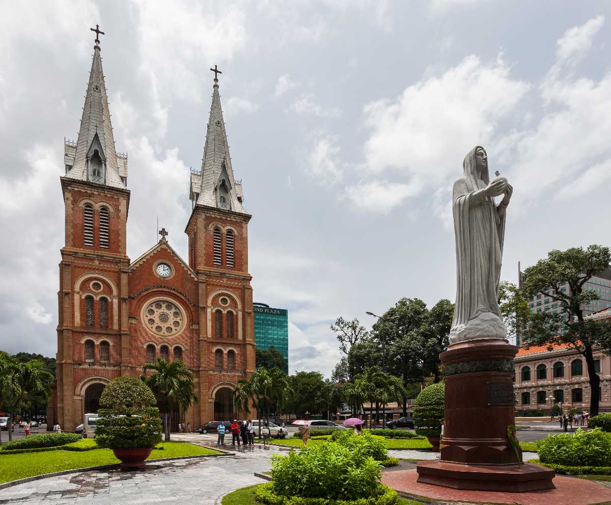Notre-Dame Basilica Ho Chi Minh City, French Architecture in Vietnam