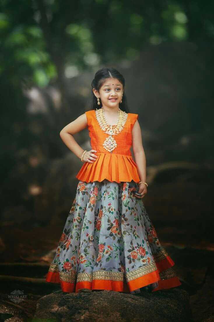 bengali traditional dress for baby girl