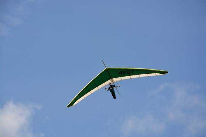 Hang-gliding in Mysore, Karnataka