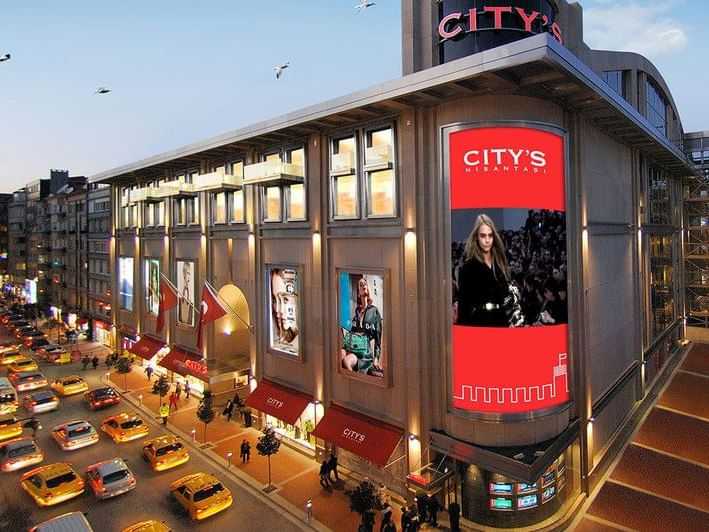 City's shopping mall in Nisantasi, Istanbul, Turkey