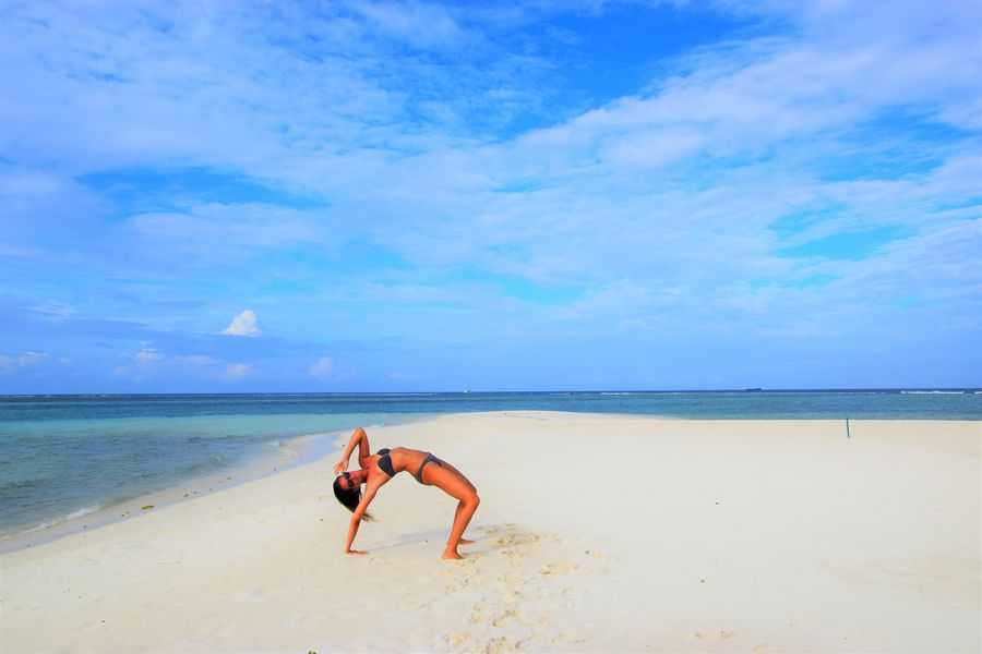 Posijego Womans Ribbed Bikini Beach Short Bathing Maldives