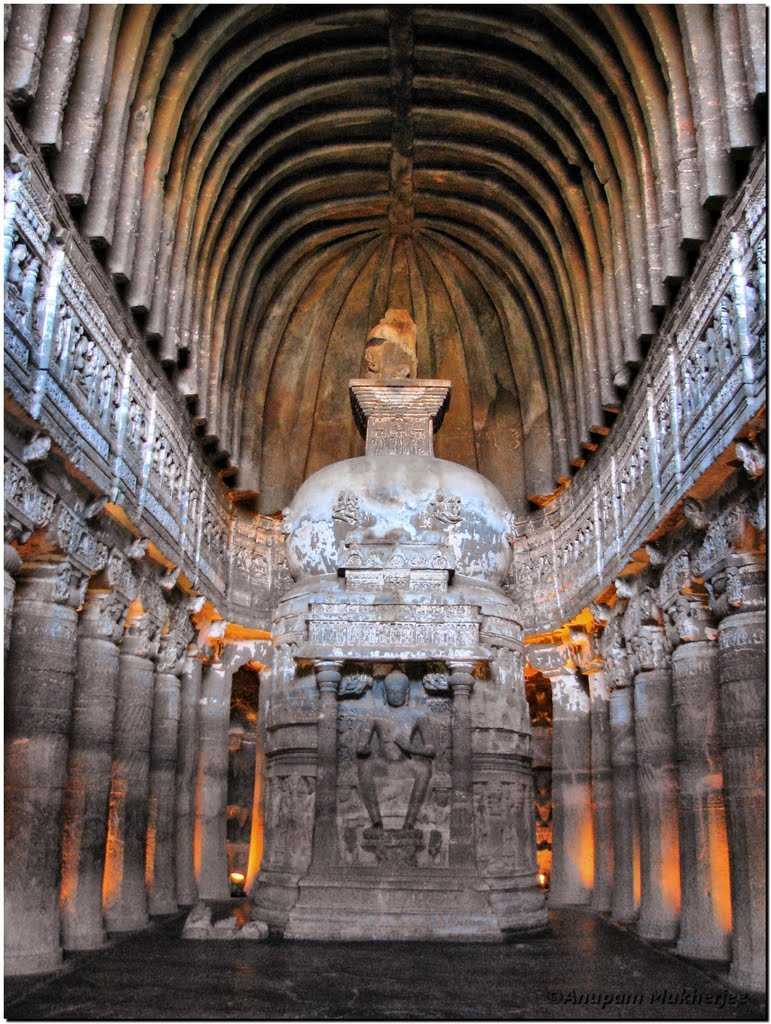 Ajanta Ellora Caves (2023) - India > Images, Paintings, Tours, History”><figcaption class=