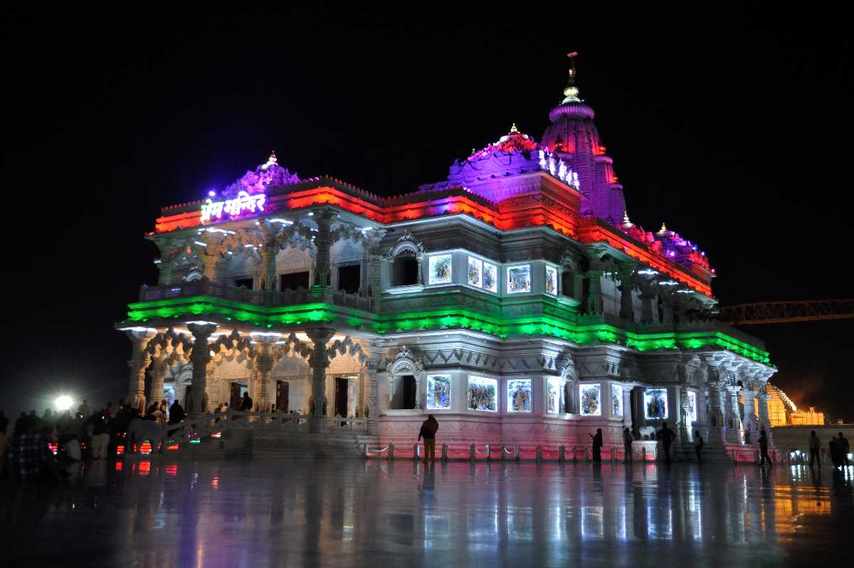 Prem Mandir Vrindavan, Mathura | Images, Timing & History @Holidify